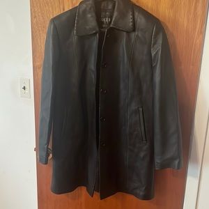 Natural leather jacket